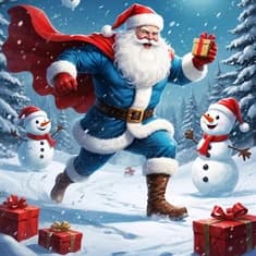 Новогодняя открытка
